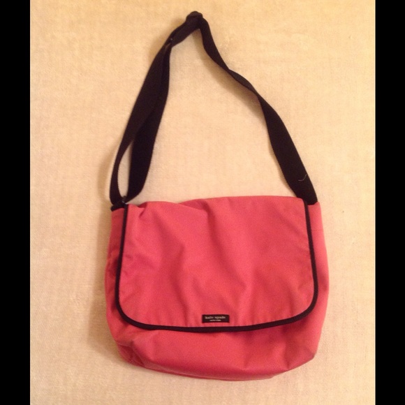 Pink Kate Spade messenger bag