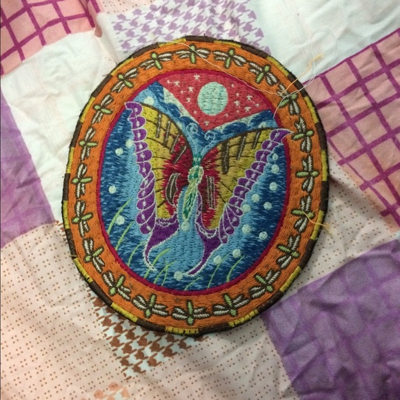 Authentic true religion jeans butterfly patch 🐛