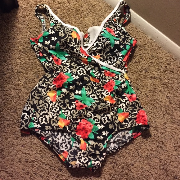 One piece swim suit!