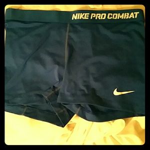Large black Nike combat shorts
