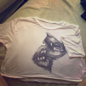 Brandy Graphic Crop Top