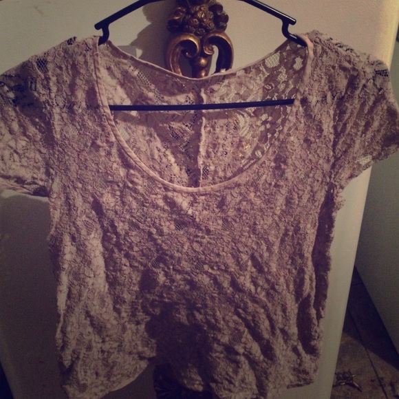 Girly lace top