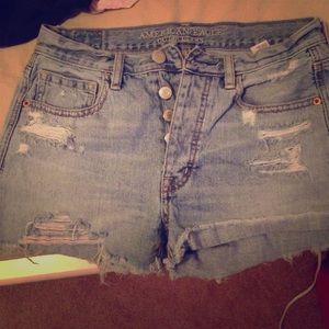 AE high waisted shorts