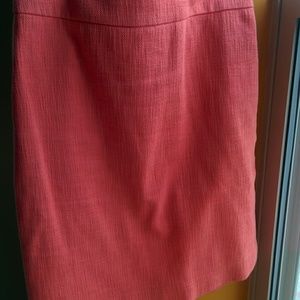 J.Crew coral pencil skirt reserved for @bsalido