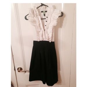 BCBGMaxazria tuxedo dress