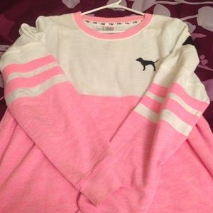 Victoria secret Jersey style sweatshirt.