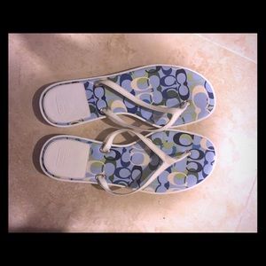 Coach Flip Flops