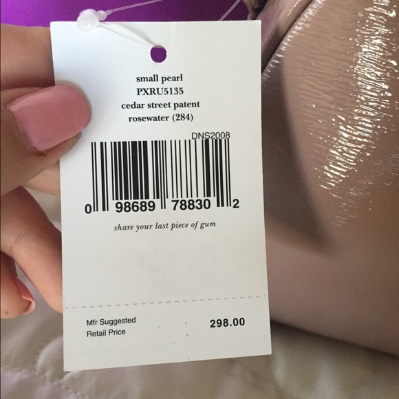 NWT Kate Spade Cedar Street Patent Small Pearl - Picture 2 of 4