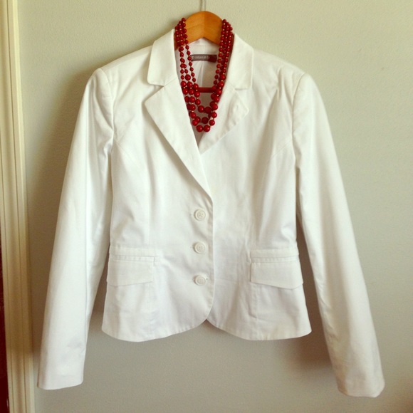 White blazer