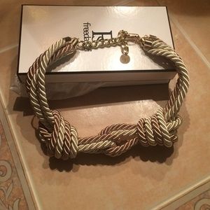 Rope necklace.
