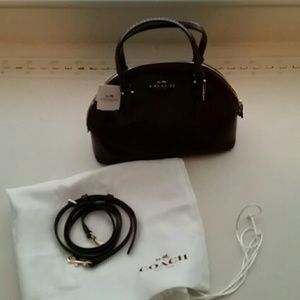 Coach handbag with removable  satchel