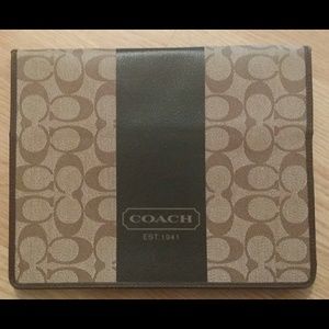 NWOT Authentic Coach iPad Cover