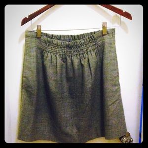 ⭐️J. Crew Factory City Fit Grey Wool Mini