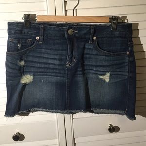 Jean skirt from Express