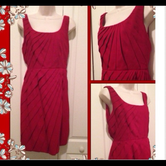 Red cocktail dress, like new!
