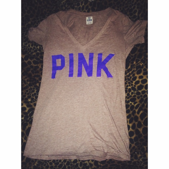 PINK Victoria's Secret Tops - PINK V neck