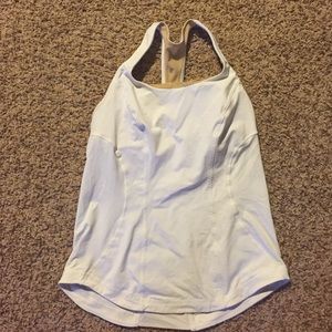 White Cardio Kick Tank