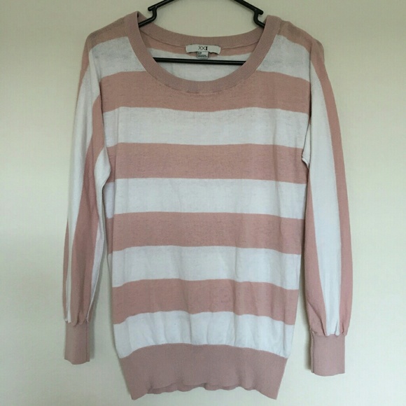 Cute stripe knit top