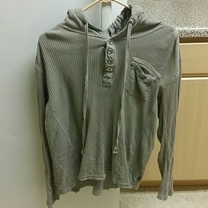 PD&C long sleeve hoodie gray