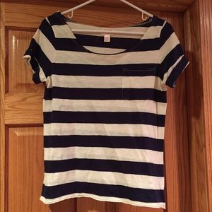 Navy Stripe Sailors Shirt