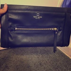 Black Kate spade clutch