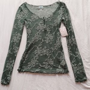 Free People Sheer Top