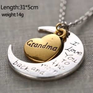 Grandma I love you to the moon and back