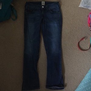 Dark wash jeans