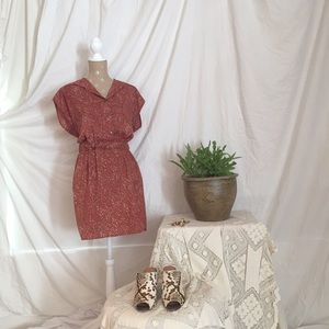 Dress with Triangle Back Cutout