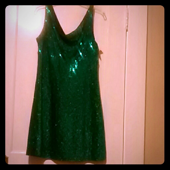 Emerald Sequence Dress