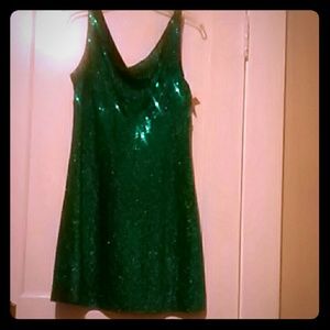 Emerald Sequence Dress