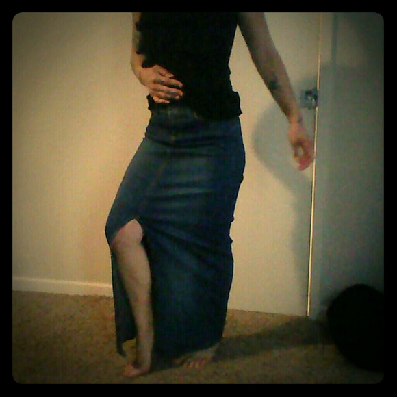Jean skirt