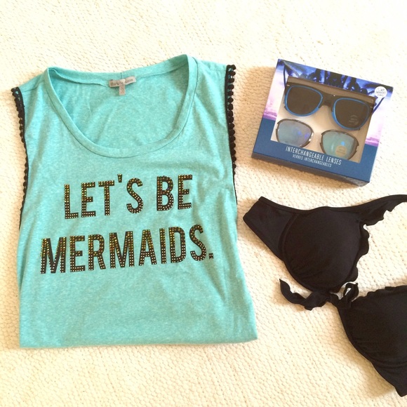 PM EDITOR PICK!! Mermaid Top & Sunglasses Set