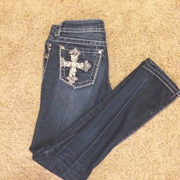 Miss Me dark wash jeans