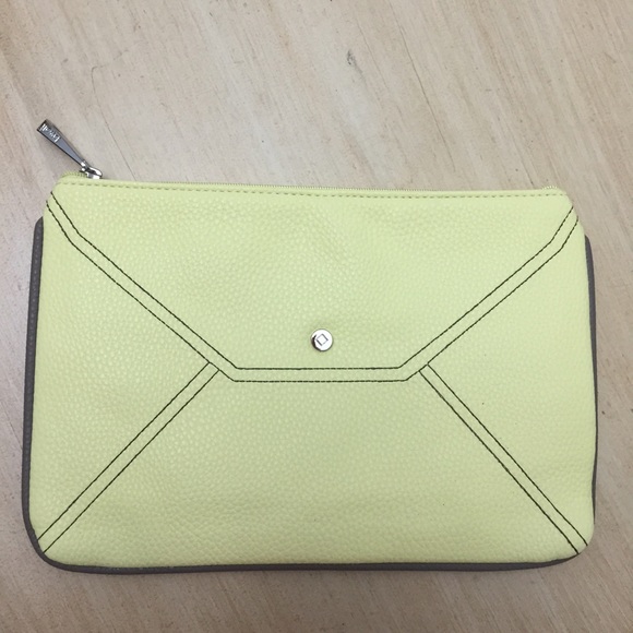 Jewel yellow clutch