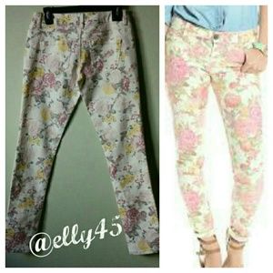 ❣️Floral Skinny Low Rise ❣️