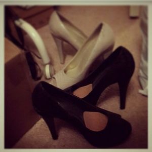 Bebe heels both pair for 18!