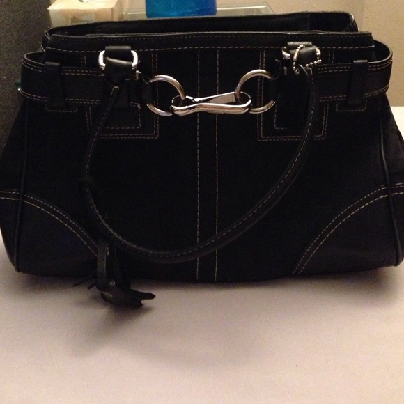 Authentic Coach canvas tote bag - Picture 1 of 4