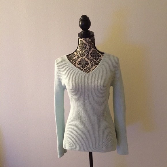 Old Navy Mint Green Woven Sweater - Picture 1 of 3