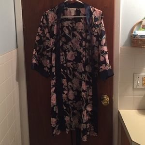 Sleepwear - Floral Robe