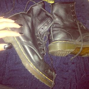 Black Original Dr. Martens ("Docs")