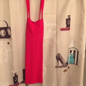 Red bandage dress from Hot Miami Styles.