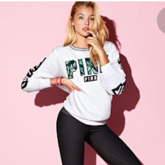 PINK crew neck