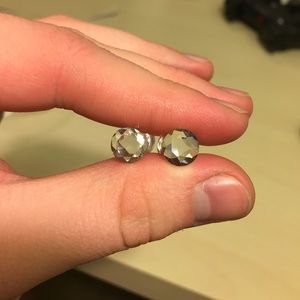 2g cubic zirconia double flare plugs