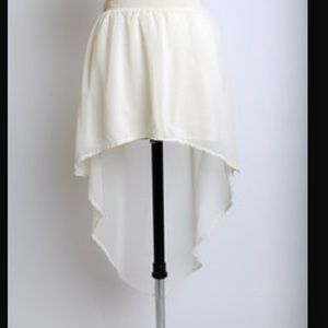 Brandy Melville high low skirt