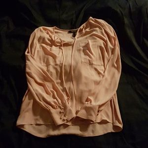 Salmon Blouse by BCBGMaxAzria
