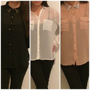 Warm Days Sheer Tops