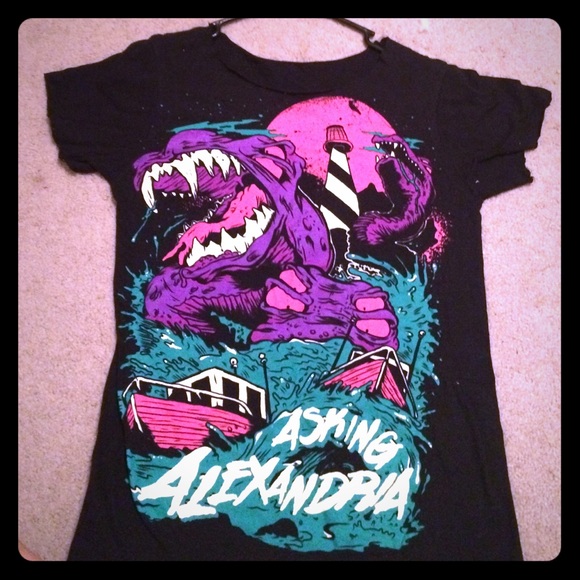 Asking Alexandria Band T-Shirt🐜