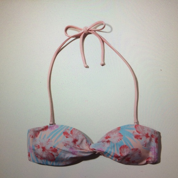 Hollister Twist Bandeau Swimtop