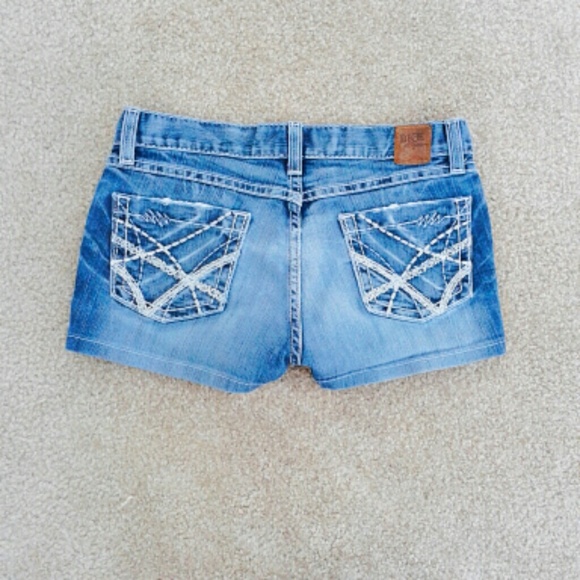 BKE denim shorts